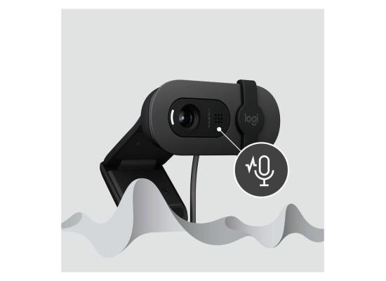 Logitech Brio 100 Full HD USB Webcam  - Graphite